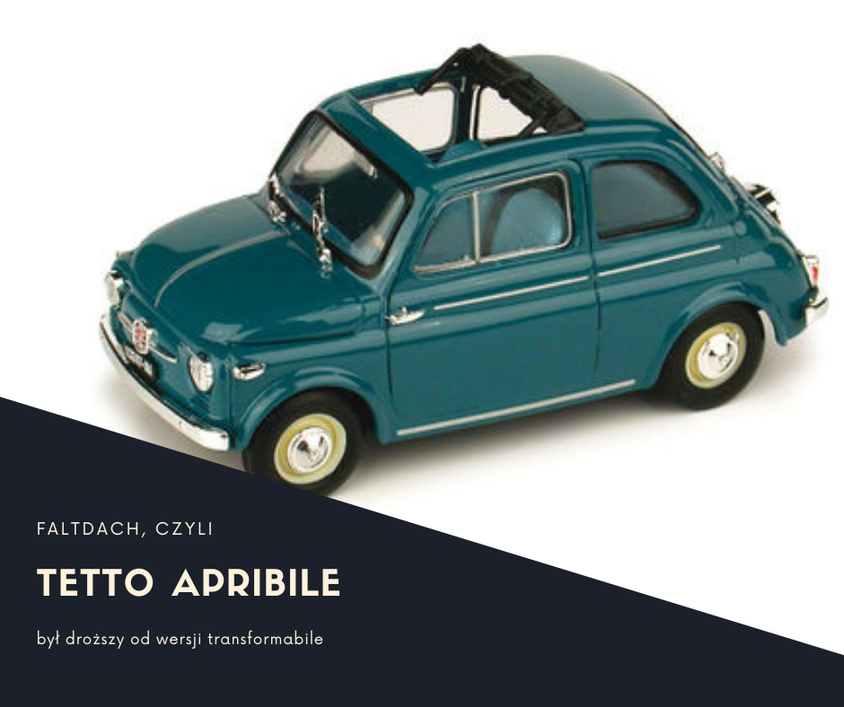 Fiat 500 N Tetto Apribile