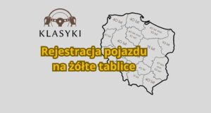 Rejestracja na żółte tablice
