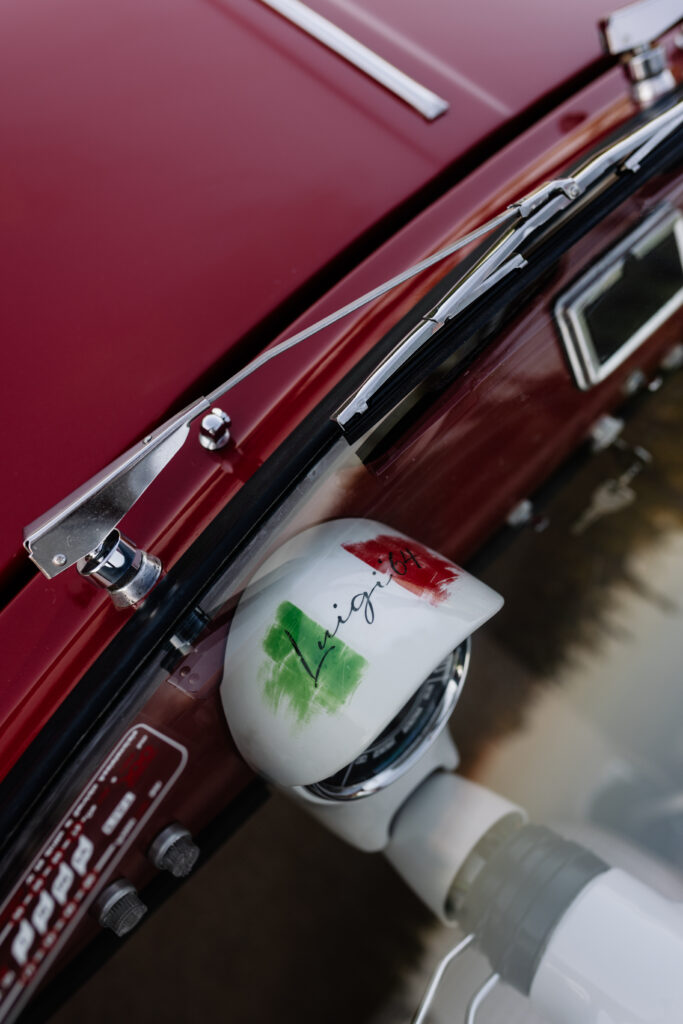 Odrestaurowany Fiat 500 D po kompleksowej renowacji – efekt końcowy projektu.