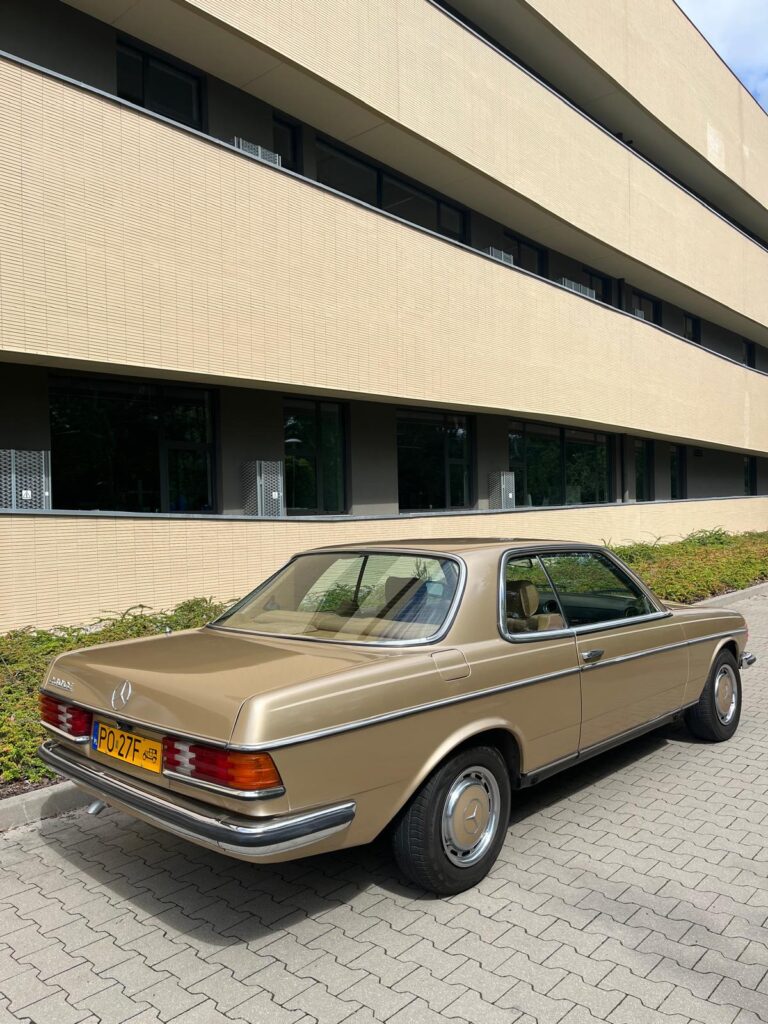 Mercedes W123 Coupe renowacja  portfolio