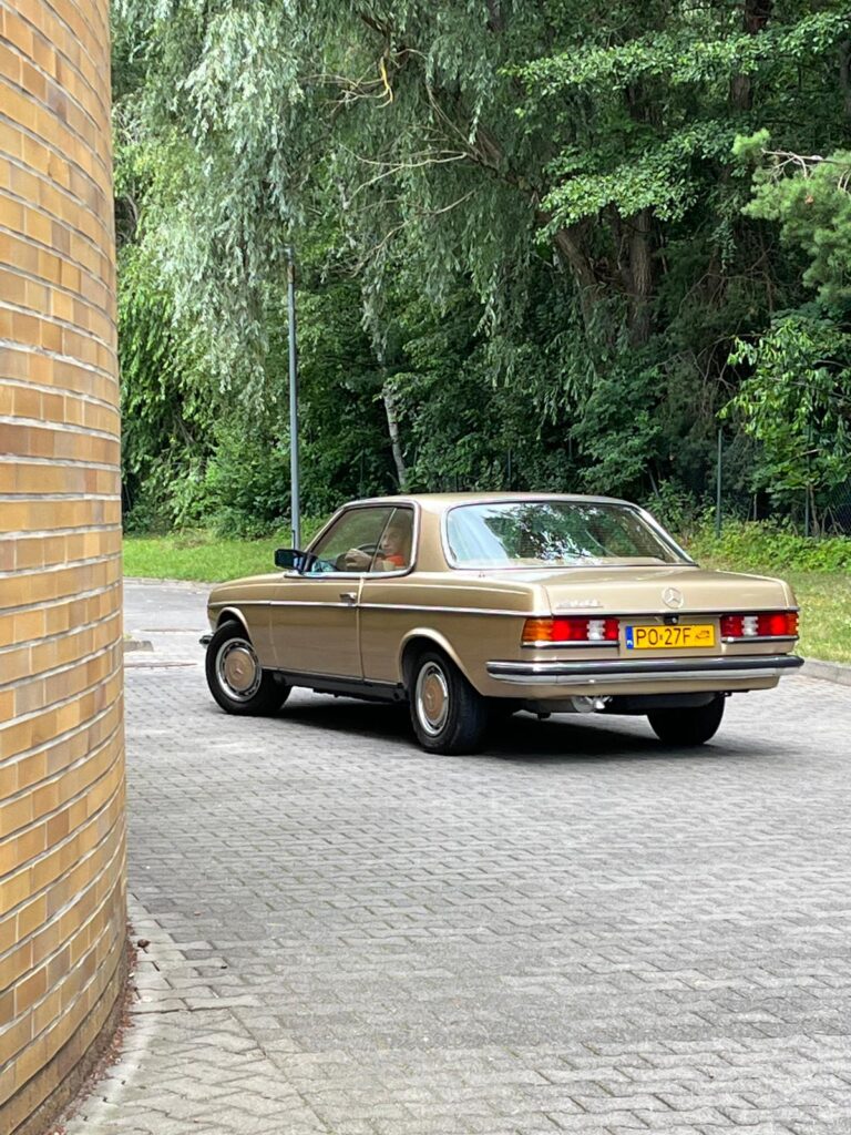 Mercedes W123 Coupe renowacja  portfolio