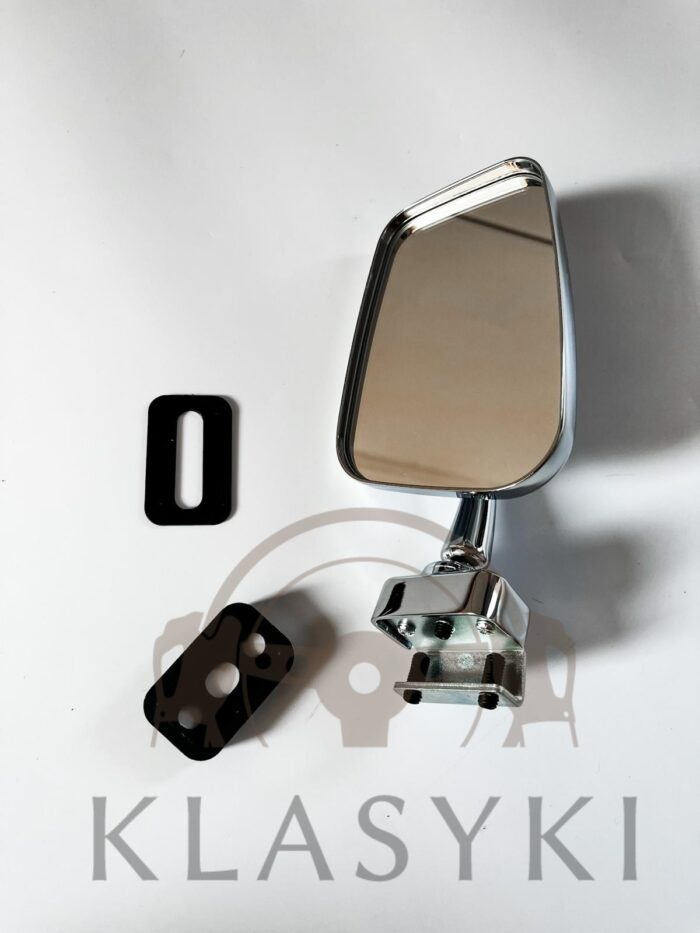 Lusterko boczne prostokątne Fiat 500