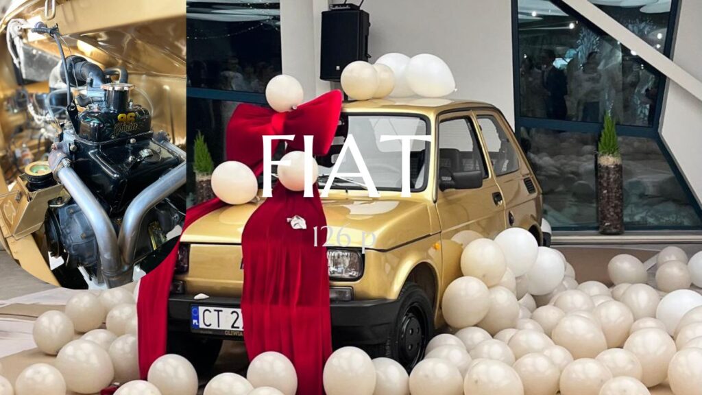 Złoty Maluch renowacja kompleksowa Fiat 126p elegant